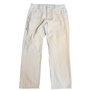 Bylt Everyday Chino Pants Men's 38x 30 Beige Performance Business Casual Golf